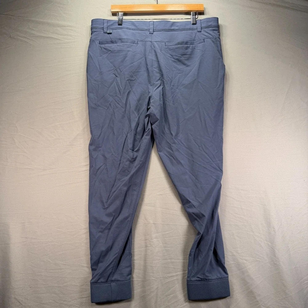 VRST Limitless Jogger Pants Mens 38x28 Royal Blue Stretch Performance Active